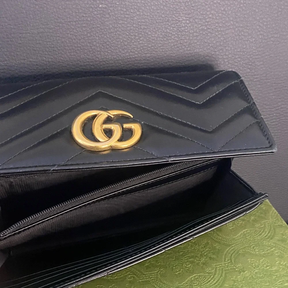 Gucci Gg Marmont Continental Wallet - Picture 5 of 17